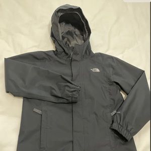 The north face boys rain jacket size 7.